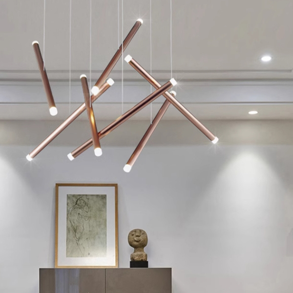 Люстра Dutti D0068 LED Chandelier Modern 14 black by ImperiumLoft