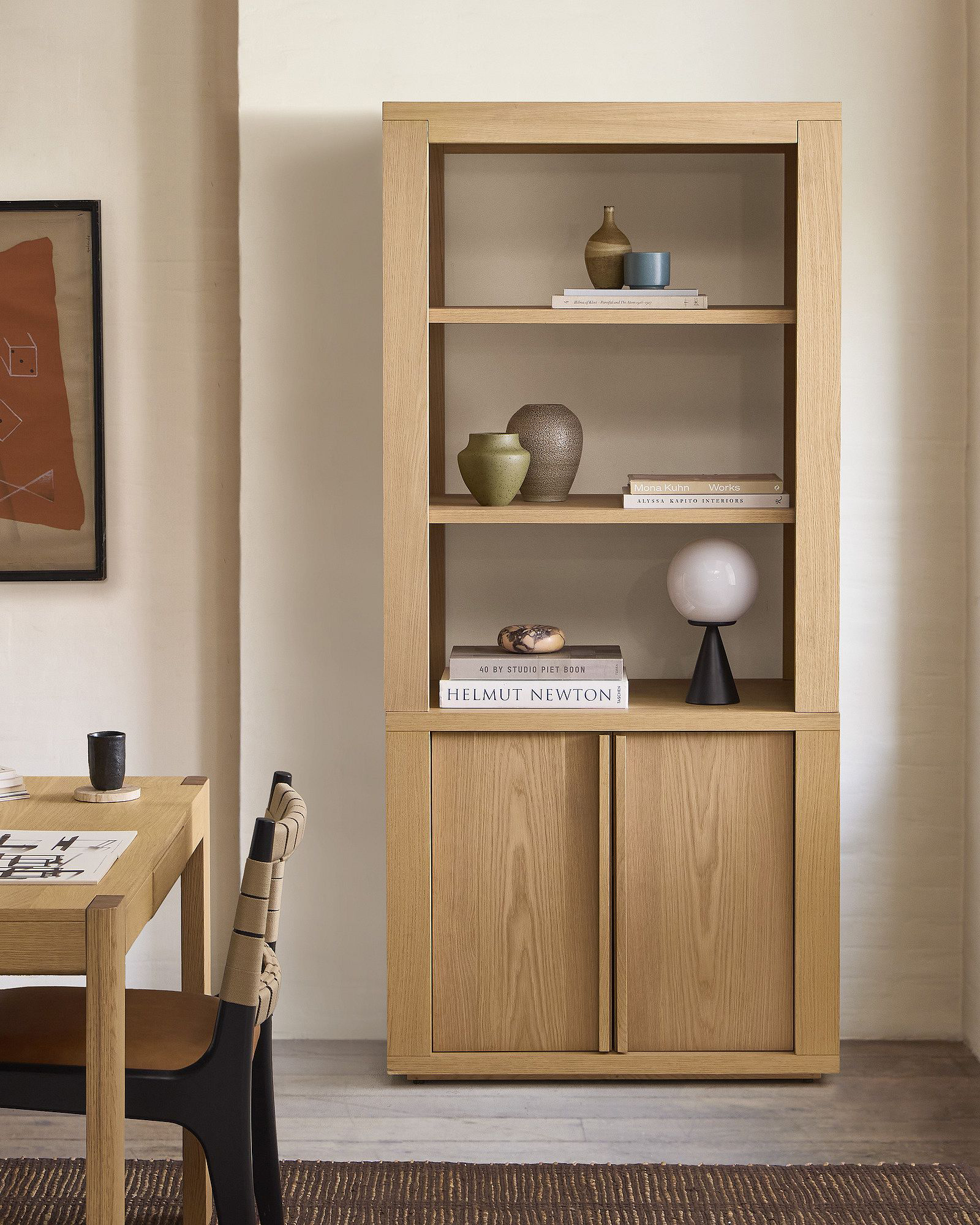 Чёрная настольная лампа Ардсли Louvre Home LTL884886MGI