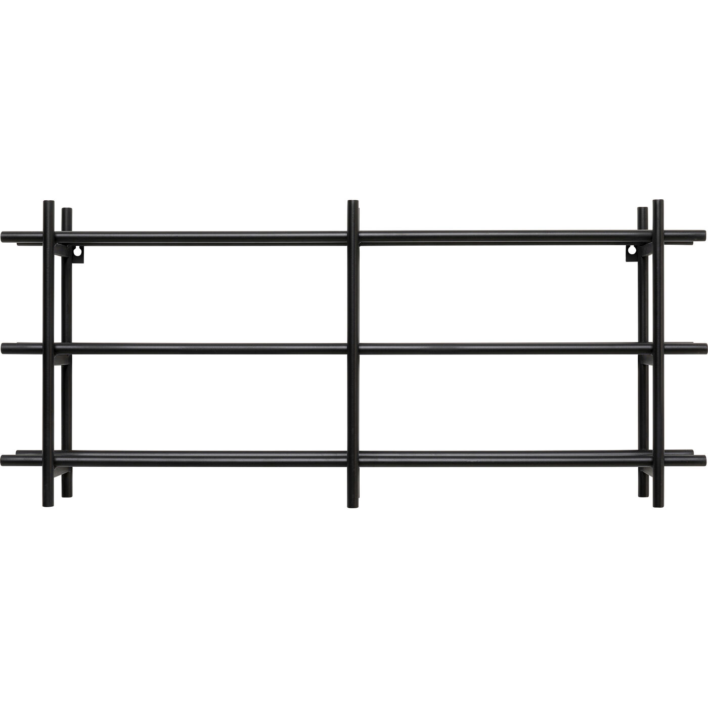 Винная полка Cape Town Black 80x34cm KARE 70008