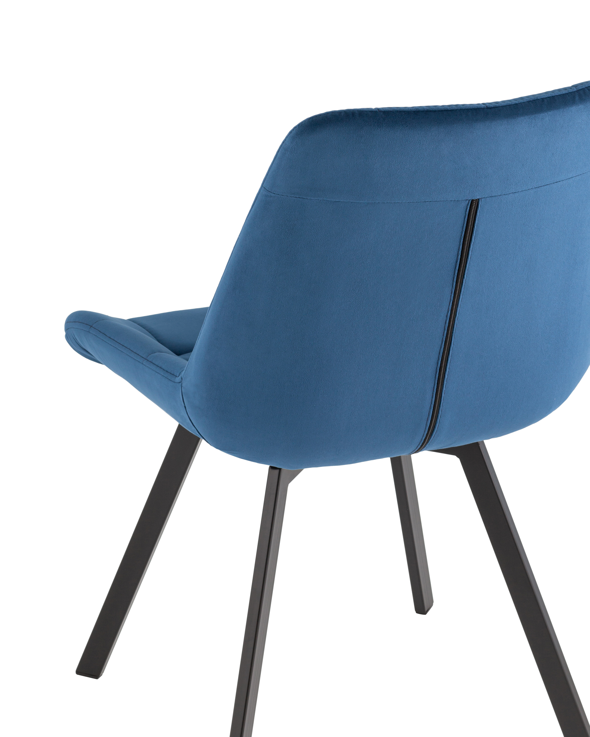 Стул вращающийся Флекс велюр синий Stool Group