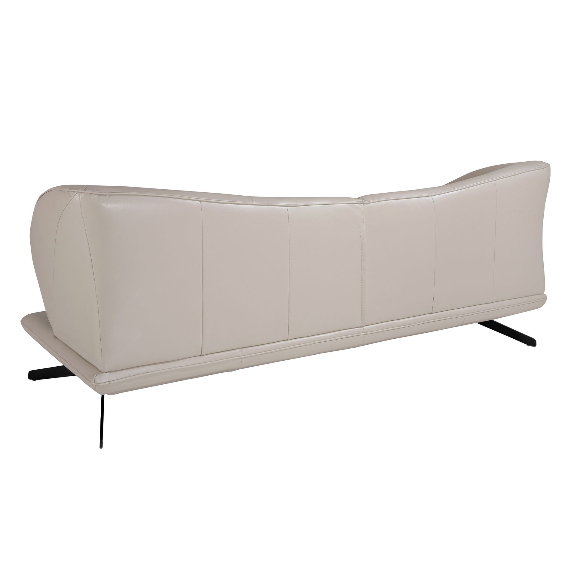 Диван 3-х местный 6146/KF2157-3P-M5652 кожаный с декоративными подушками Angel Cerda