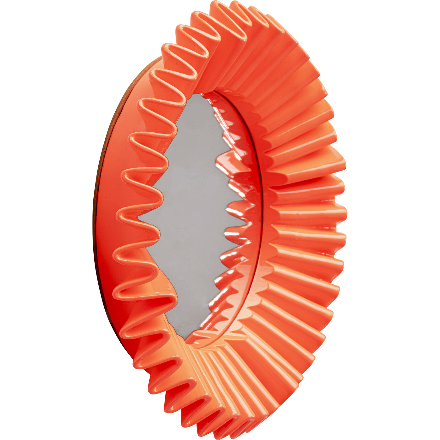 Зеркало настенное Hermosa Orange Ø32cm KARE 70929