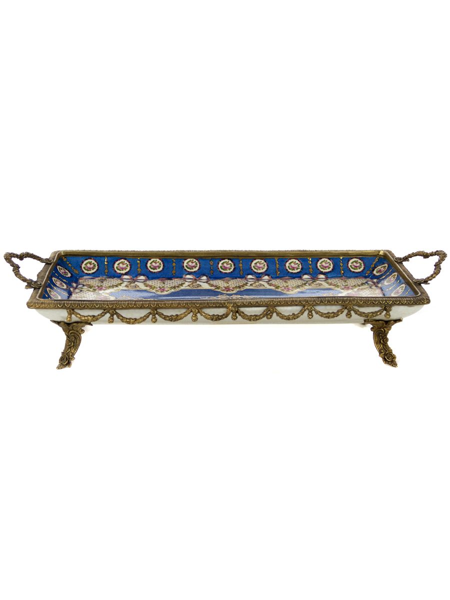 Блюдо с ручками Glasar 31G2043/C716EC/NB4106