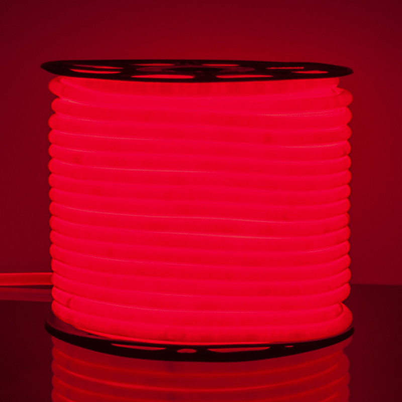 Гибкий неон Elektrostandard Гибкий неон LS003 9.6W 144Led 2835 IP67 16mm красн