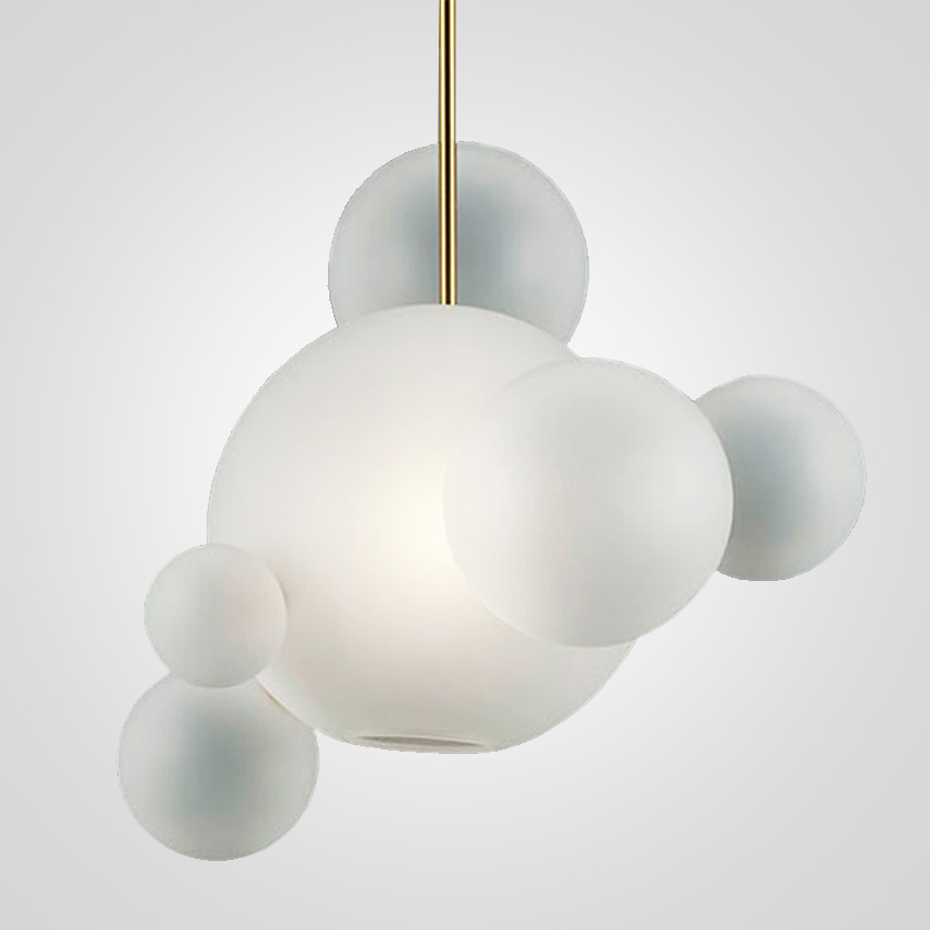 Подвесной светильник GIOPATO &amp; COOMBES BOLLE BLS LAMP white glass 6 by ImperiumLoft