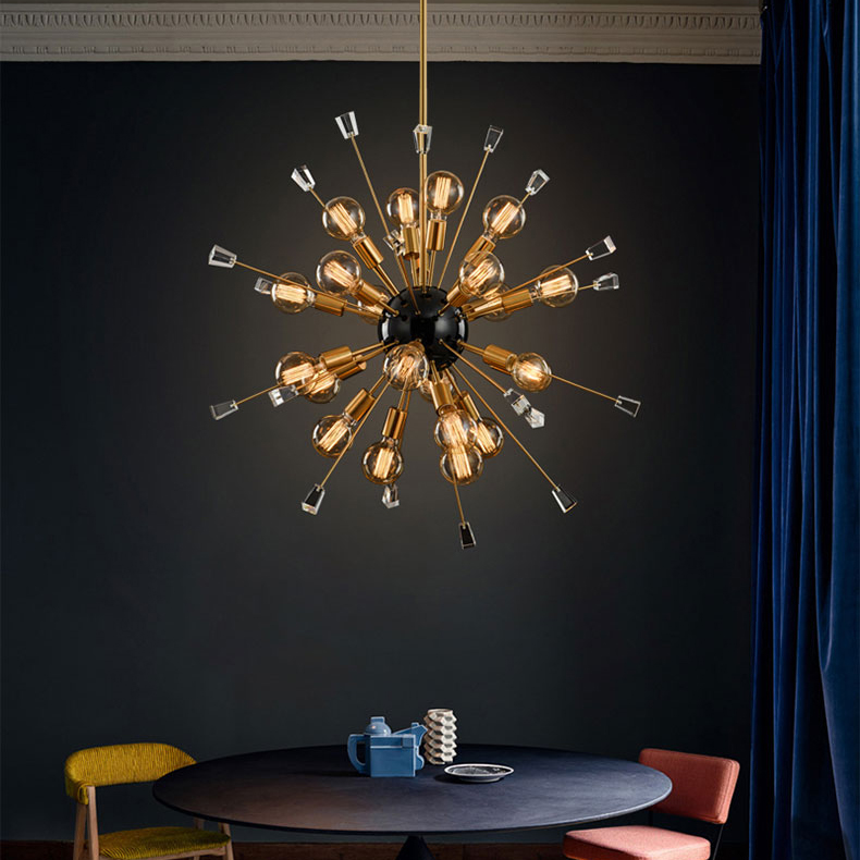 Подвесная люстра Chandelier Tivoli S Black by ImperiumLoft