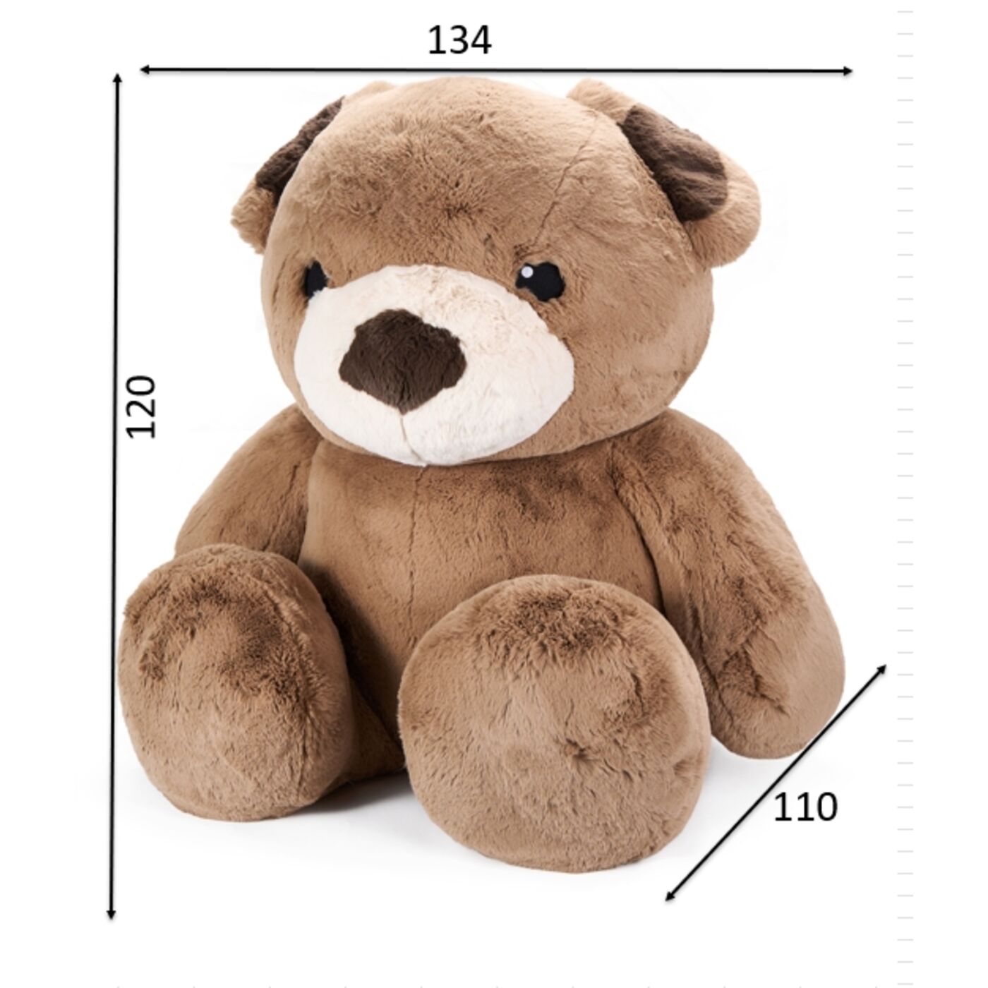 Фигура декоративная Teddy Bear Mika 115cm (2- part) KARE 56600
