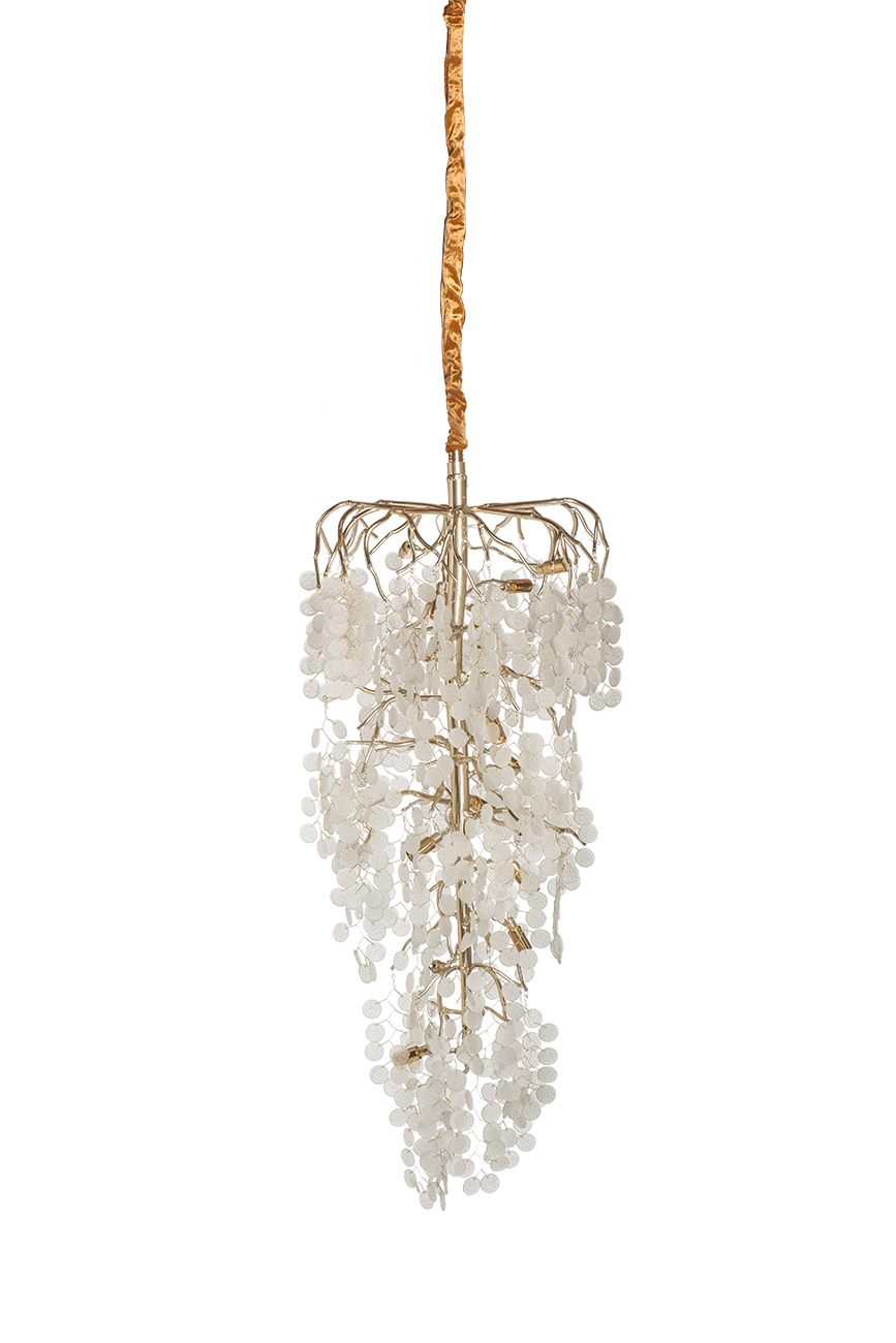 Люстра каскадная золото Garda Decor 86-90161