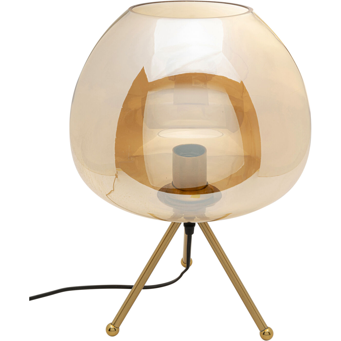 Светильник настольный Sphere Amber 43cm KARE 56697