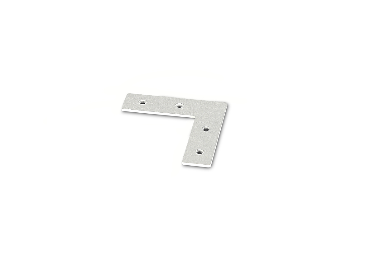 Соединитель для трекового шинопровода Donolux L connector DLS W