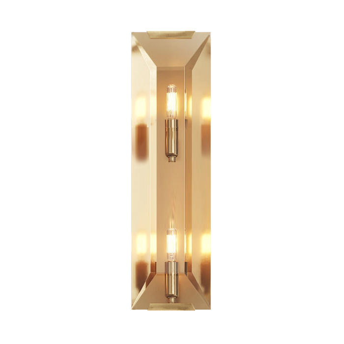 Настенный светильник Delight Collection Harlow Crystal 2A gold