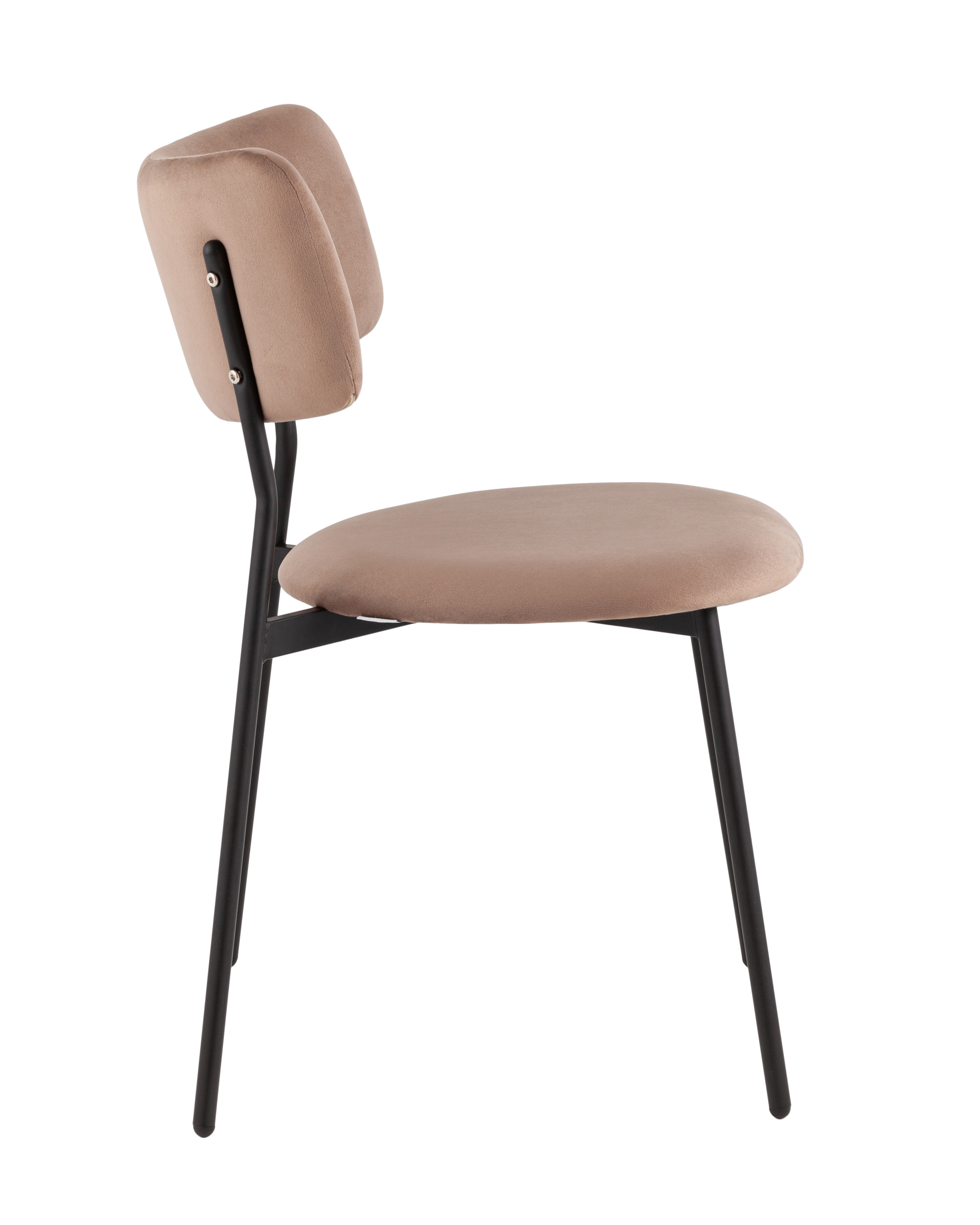 Стул Амелия велюр коричневый Stool Group