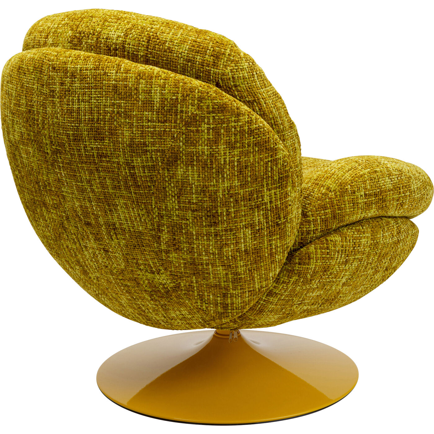 Кресло вращающееся Cosy Yellow KARE 70678
