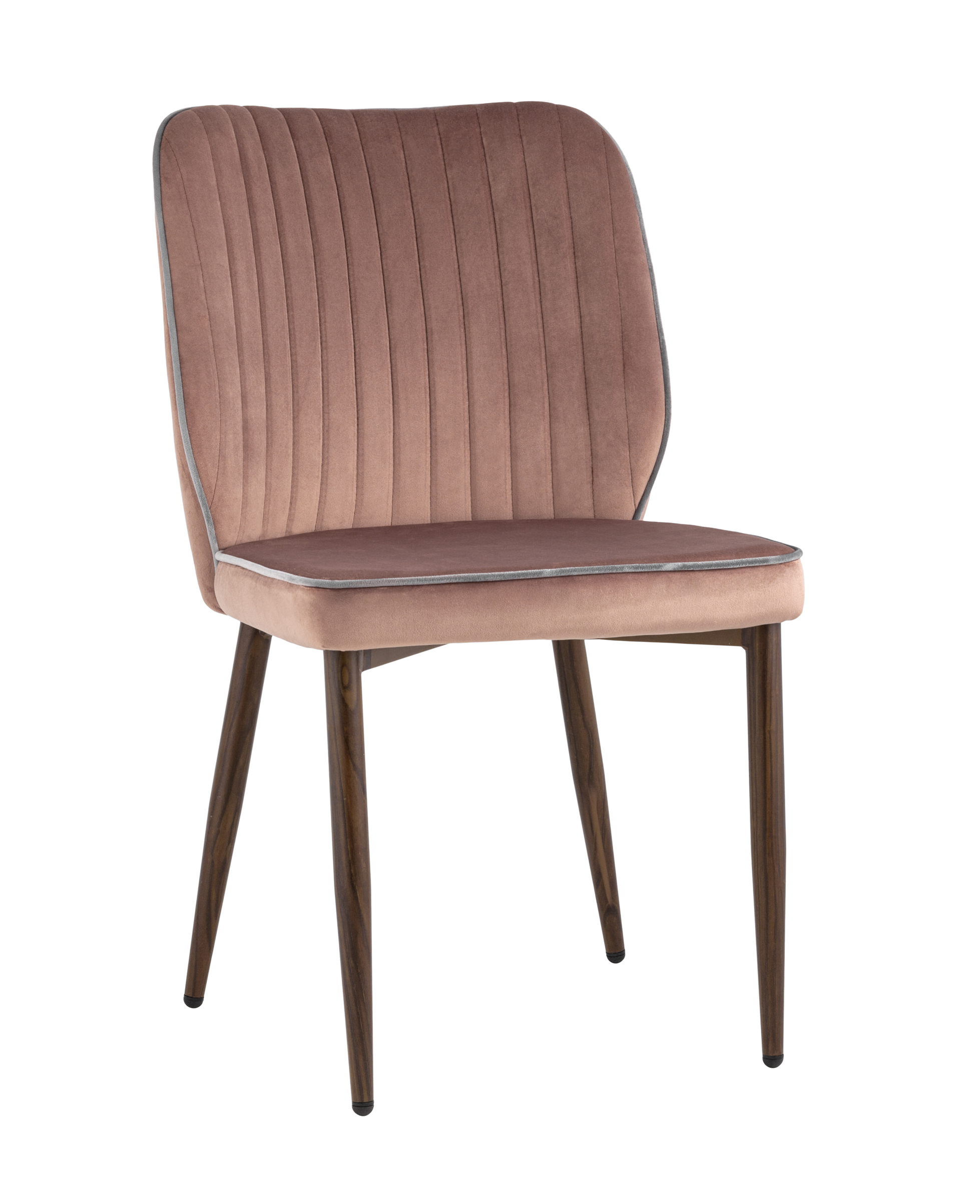 Стул Лоренс велюр пыльно-розовый Stool Group