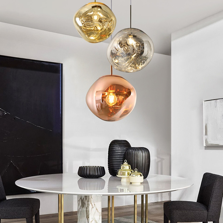 Подвесной светильник Tom Dixon Melt Pendant Silver D50 by ImperiumLoft