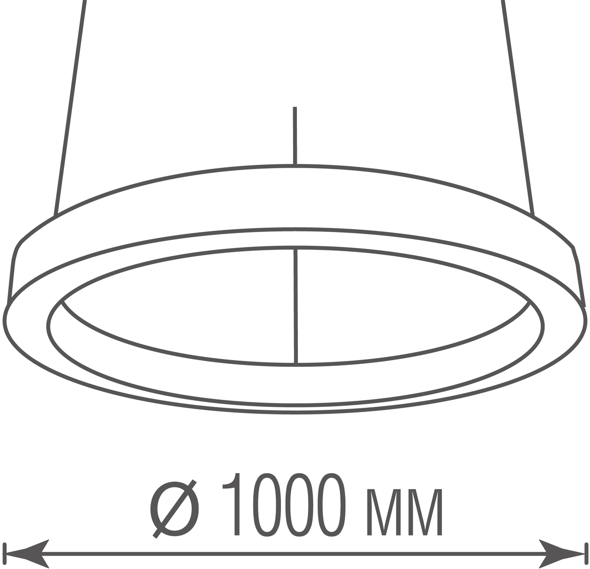Подвесной светодиодный светильник Donolux DL1000S90WW White