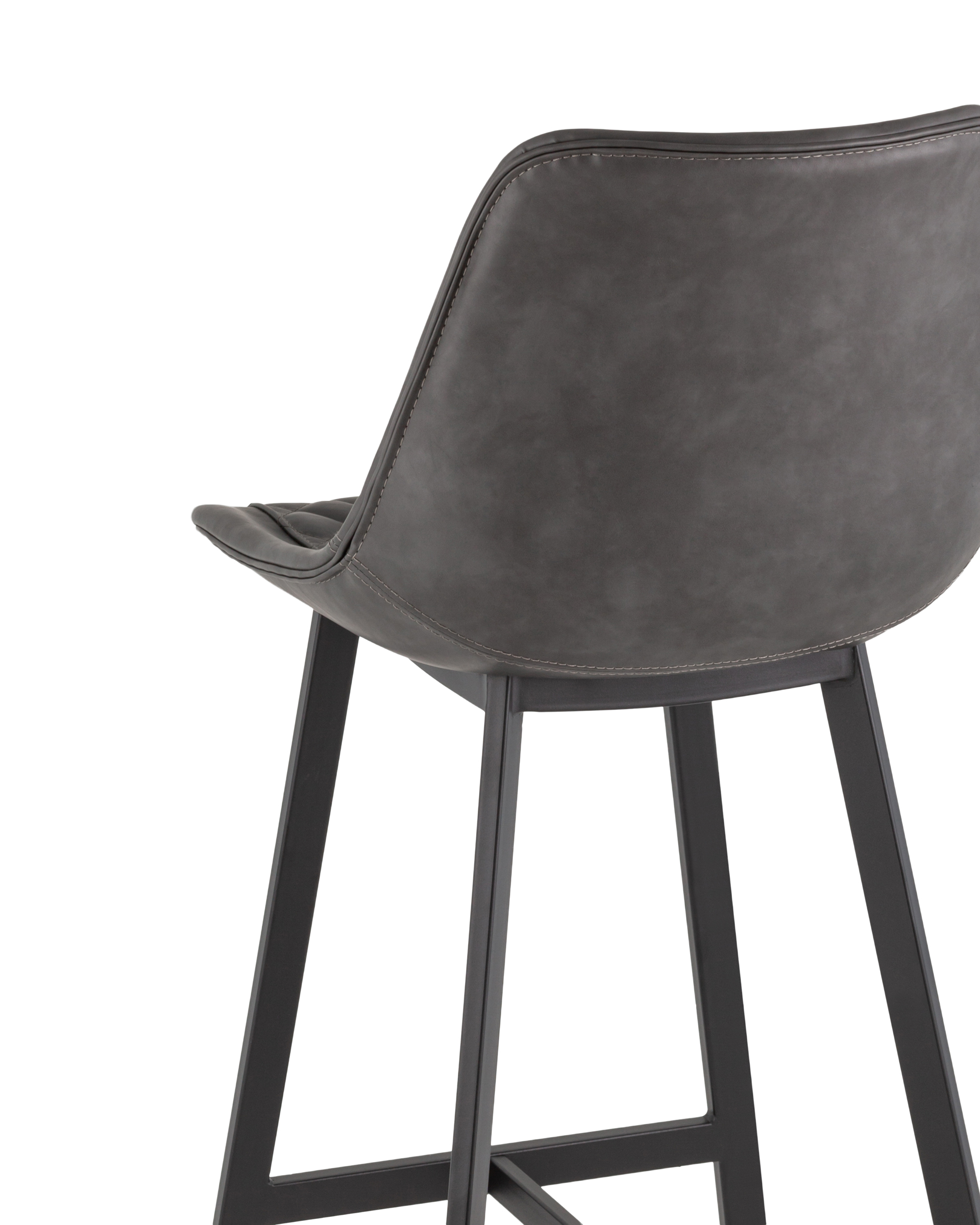 Стул барный TEXAS экокожа серый Stool Group