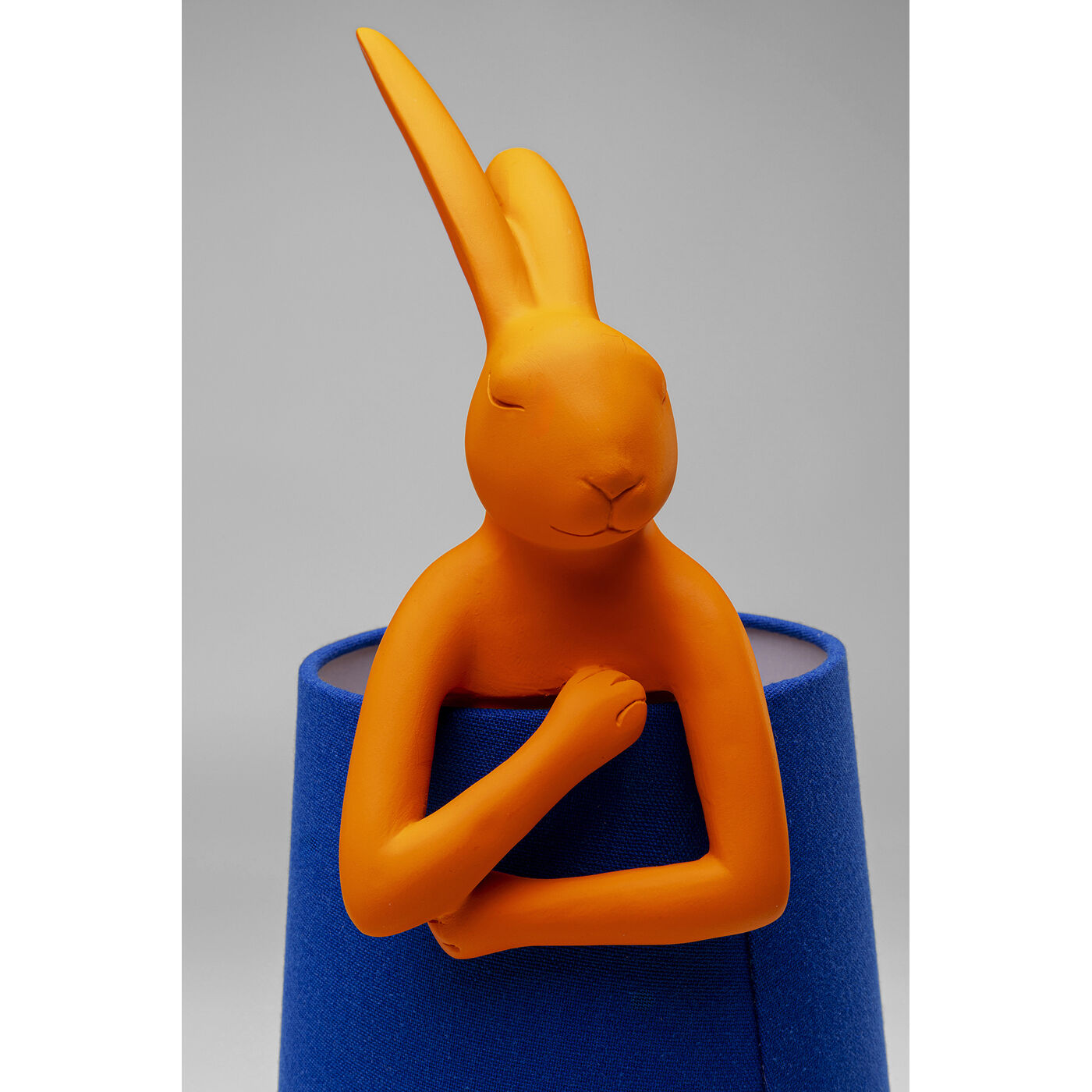 Светильник настольный Animal Rabbit Orange/Blue 50cm KARE 56661