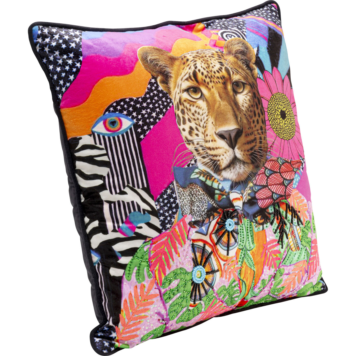 Подушка Fantasy Cheetah 45x45cm KARE 57744