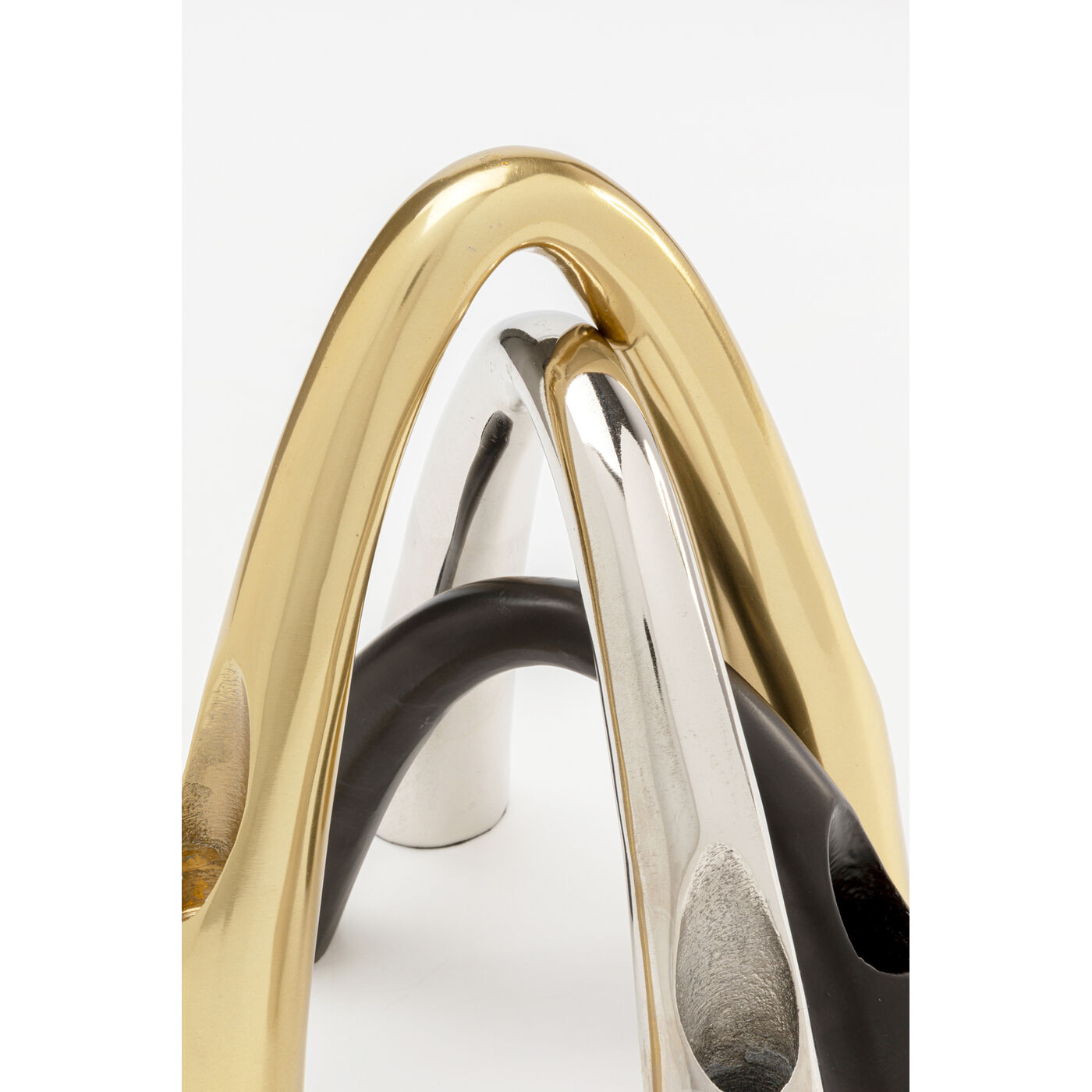 Подсвечник Bow Duo Gold 25cm KARE 57124