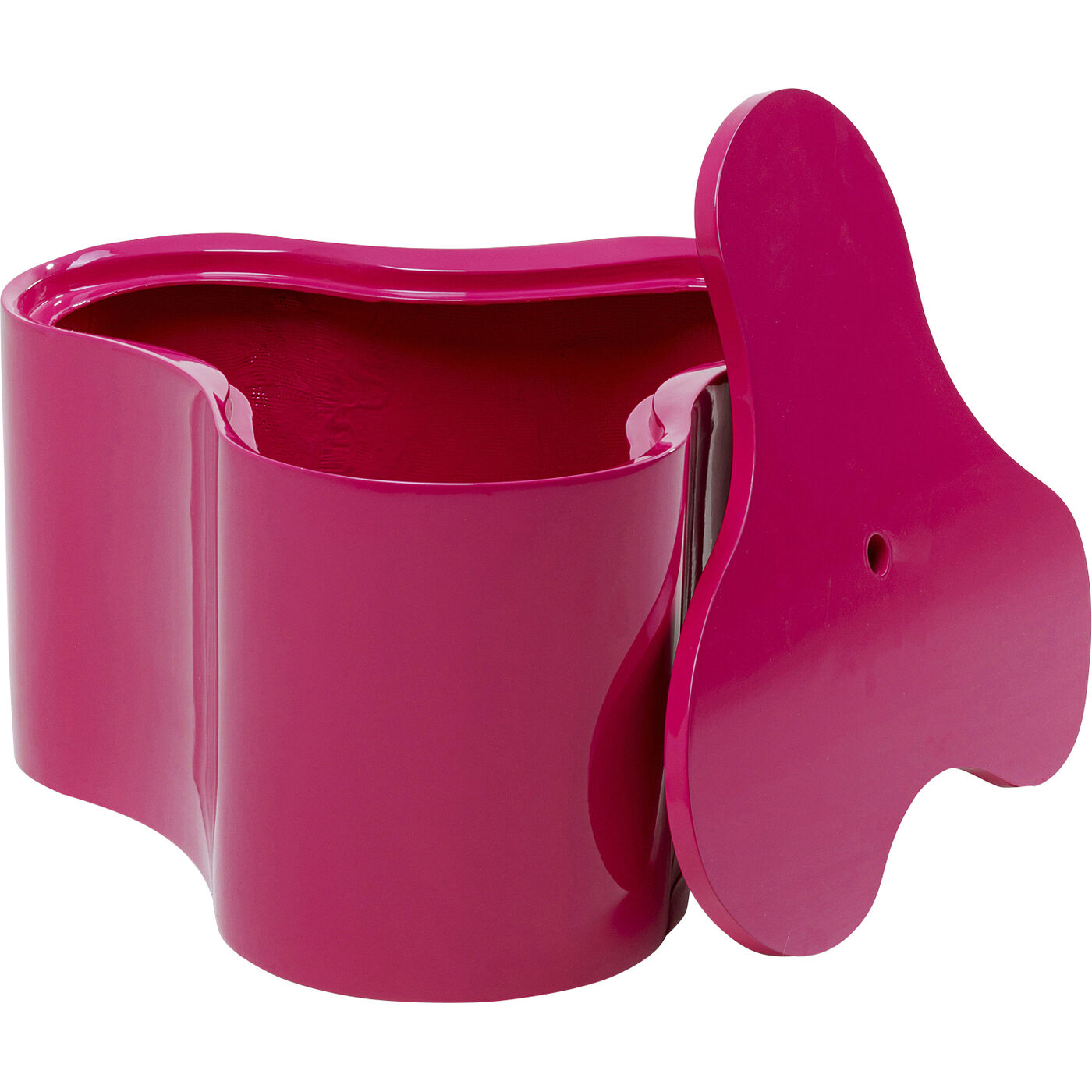 Стол приставной KARE x Karim Rashid Lotus Pink 30cm KARE 70876