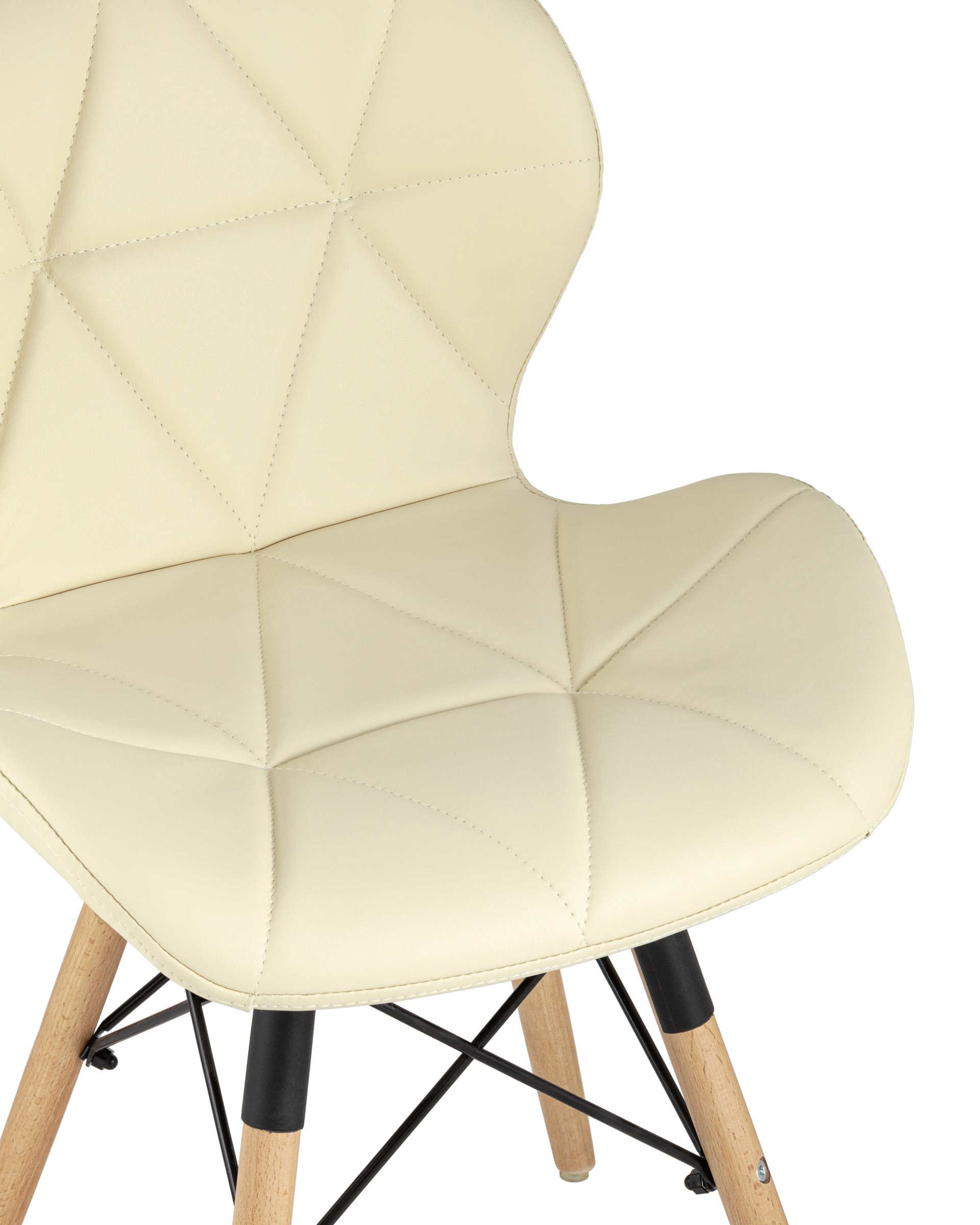 Стул Бон экокожа бежевый 2 шт. Stool Group