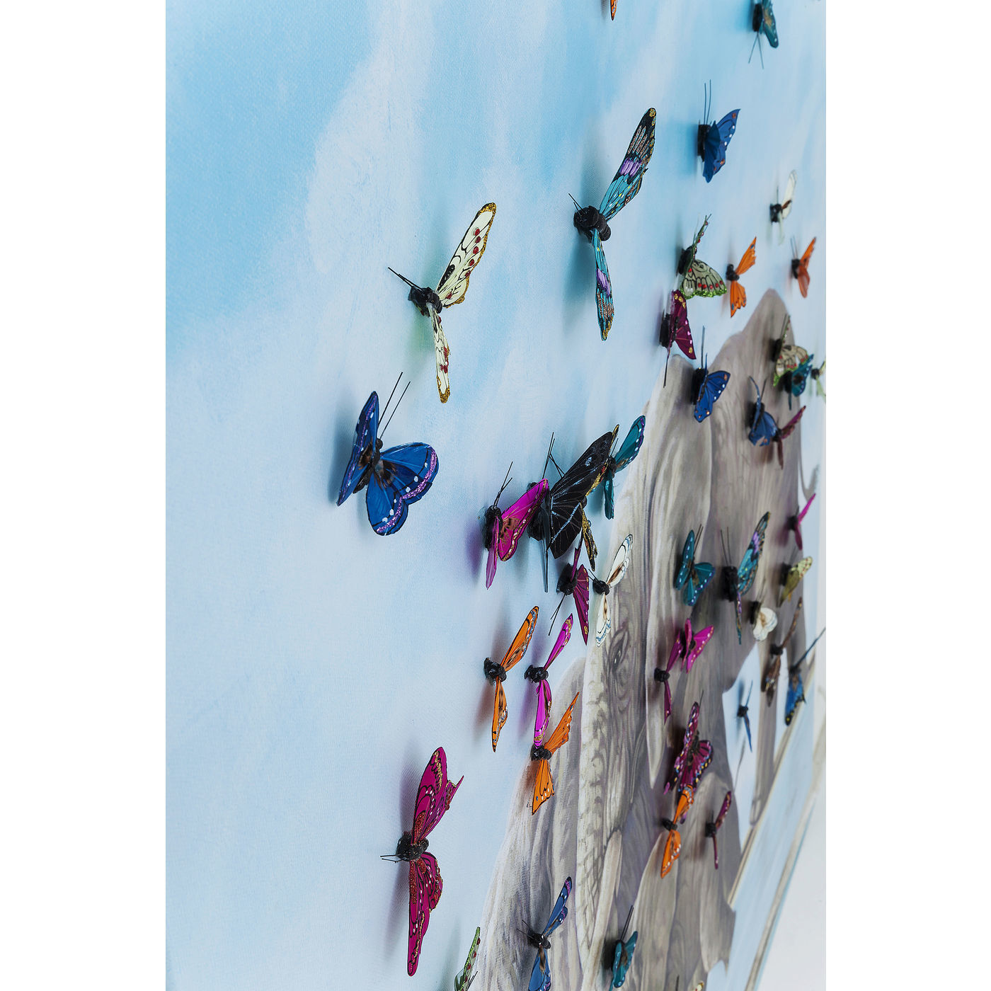 Картина Elefants with Butterflys 39251 KARE