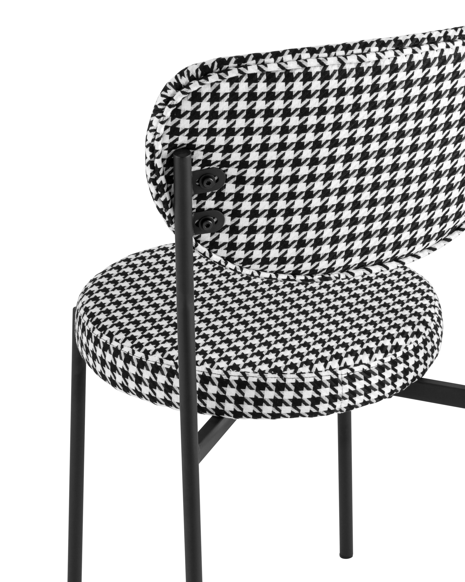 Стул Барбара черно-белый Stool Group