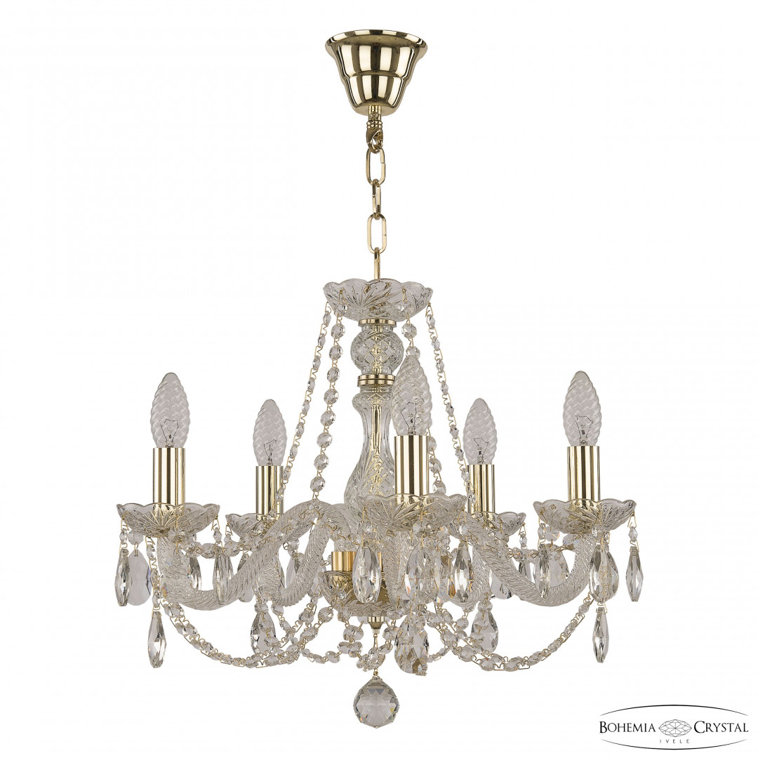Люстра хрустальная 101/5/165 G Bohemia Ivele Crystal