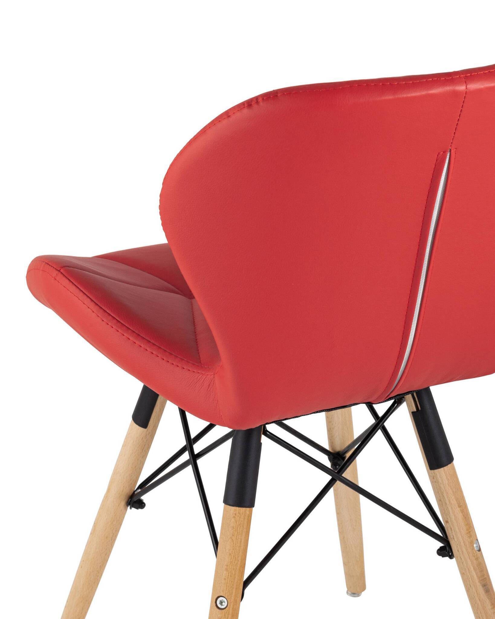 Стул Бон экокожа красный Stool Group