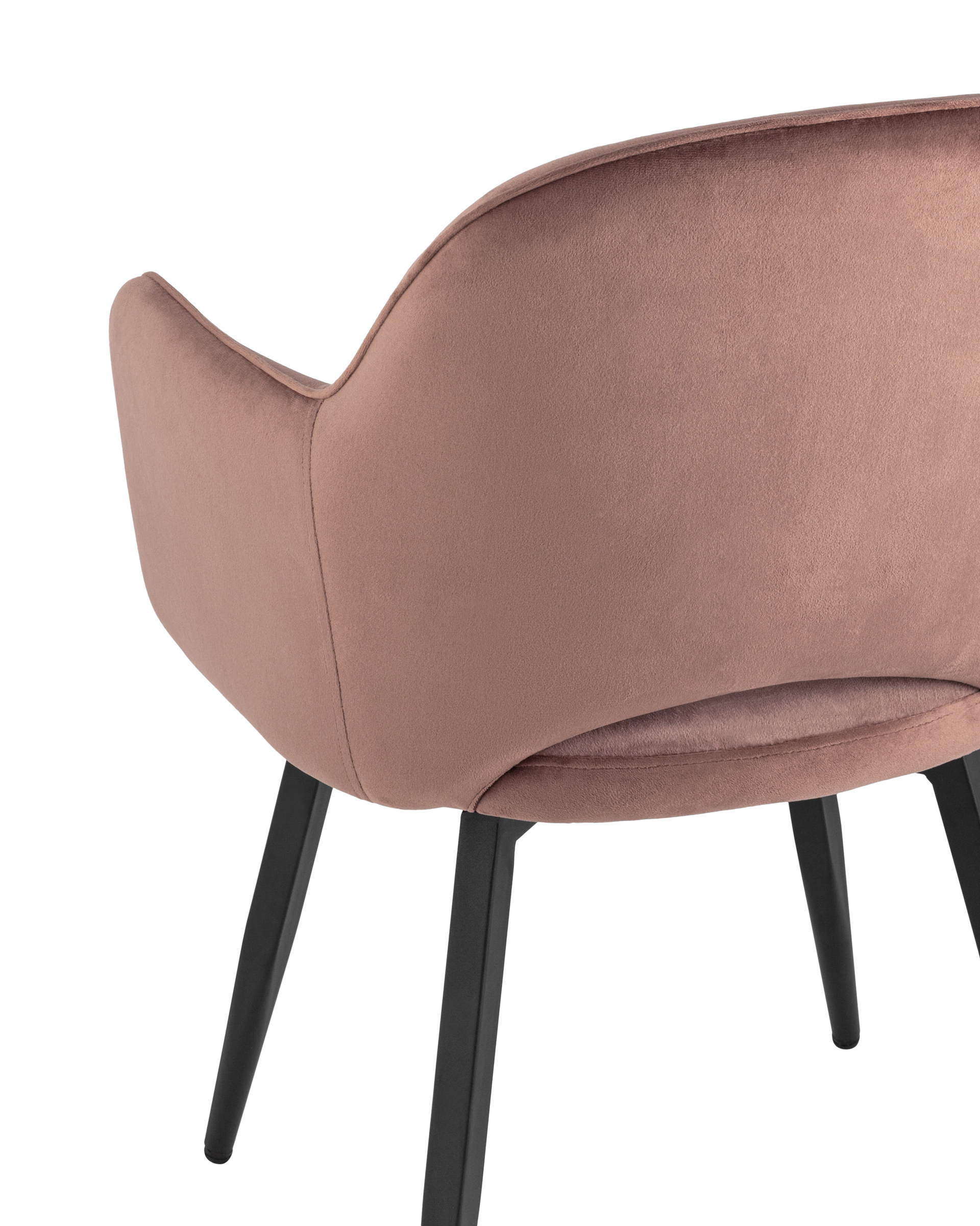 Стул Венера вращающийся велюр пыльно-розовый 2 шт Stool Group