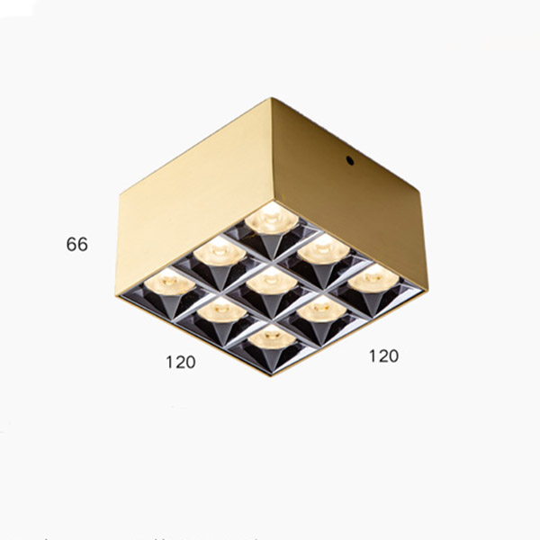 Точечный светильник CUP L12 Brass 6000К by ImperiumLoft