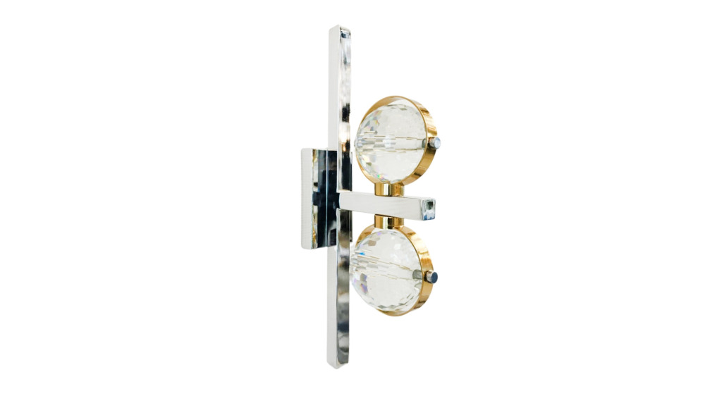 Бра   Lumina Deco LDW 6064-2 CHR