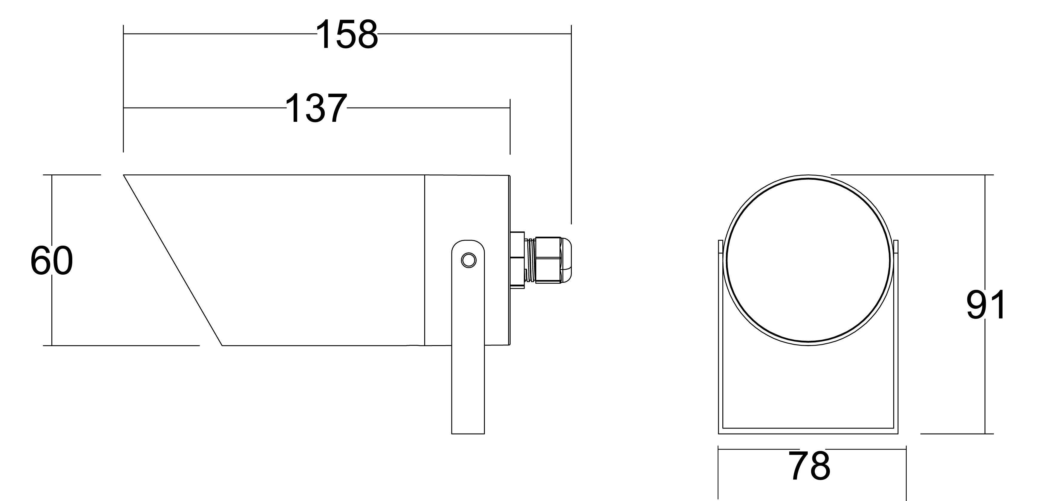 Ландшафтный светильник Donolux DL20571R1DG
