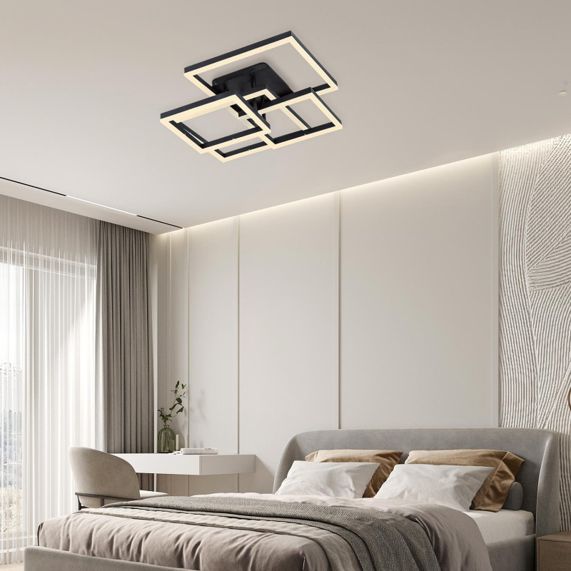 Накладная люстра LED4U L11015-4 BK