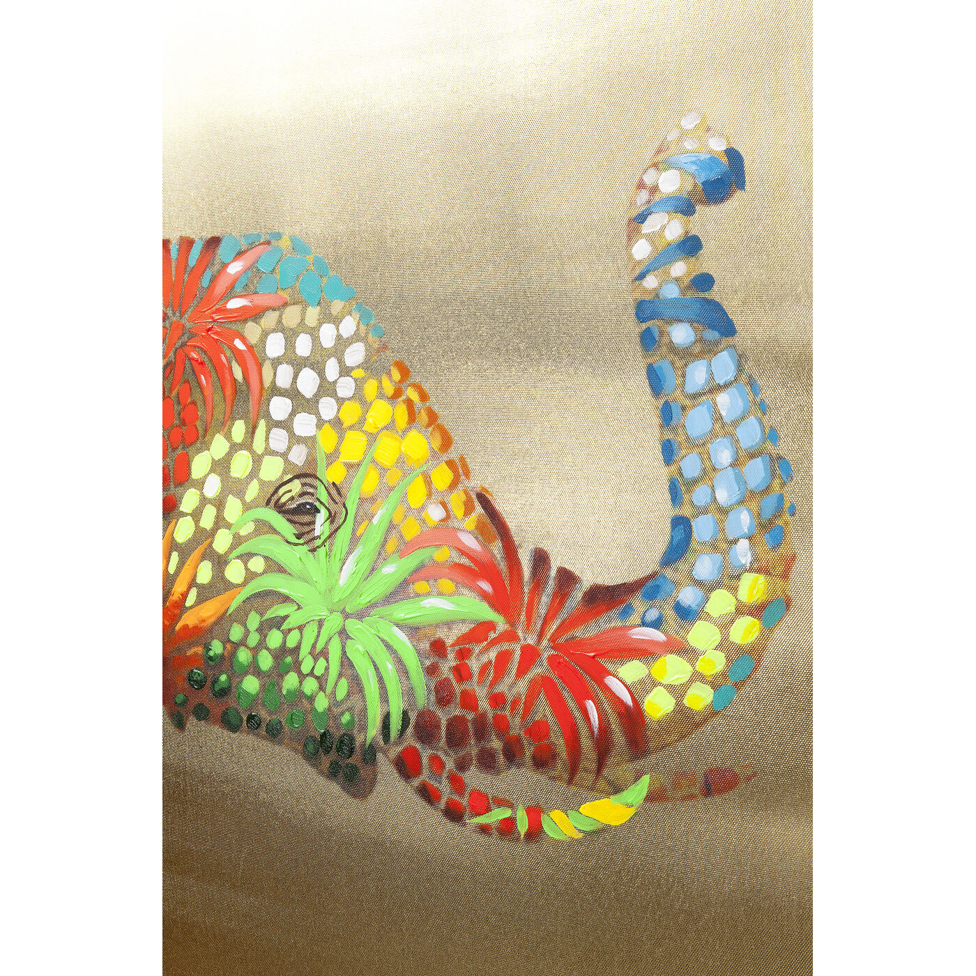 Картина на холсте Flower Elefant 50x40cm KARE 57867
