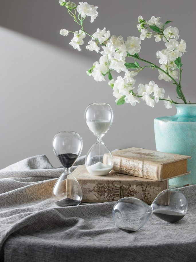 Декоративное изделие Песочные часы Glasar 73221-WHIT
