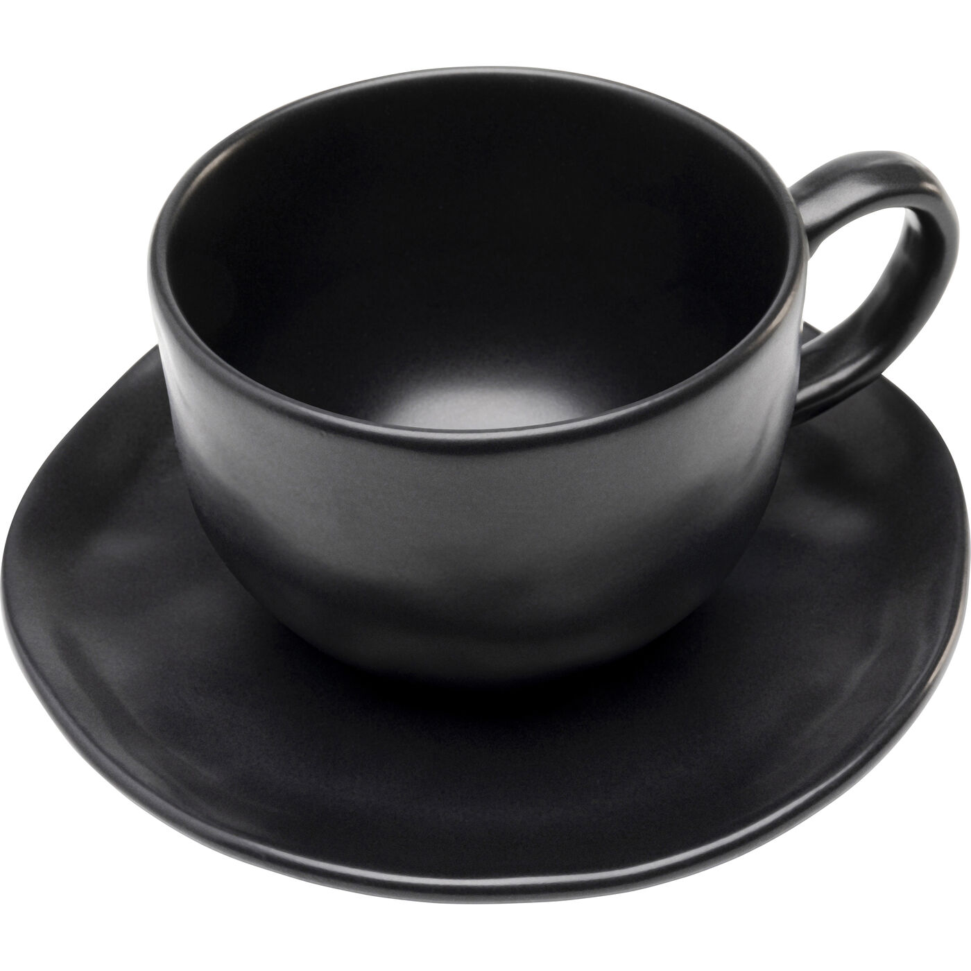Чашка кофейная Organic Black (2/part) KARE 57796