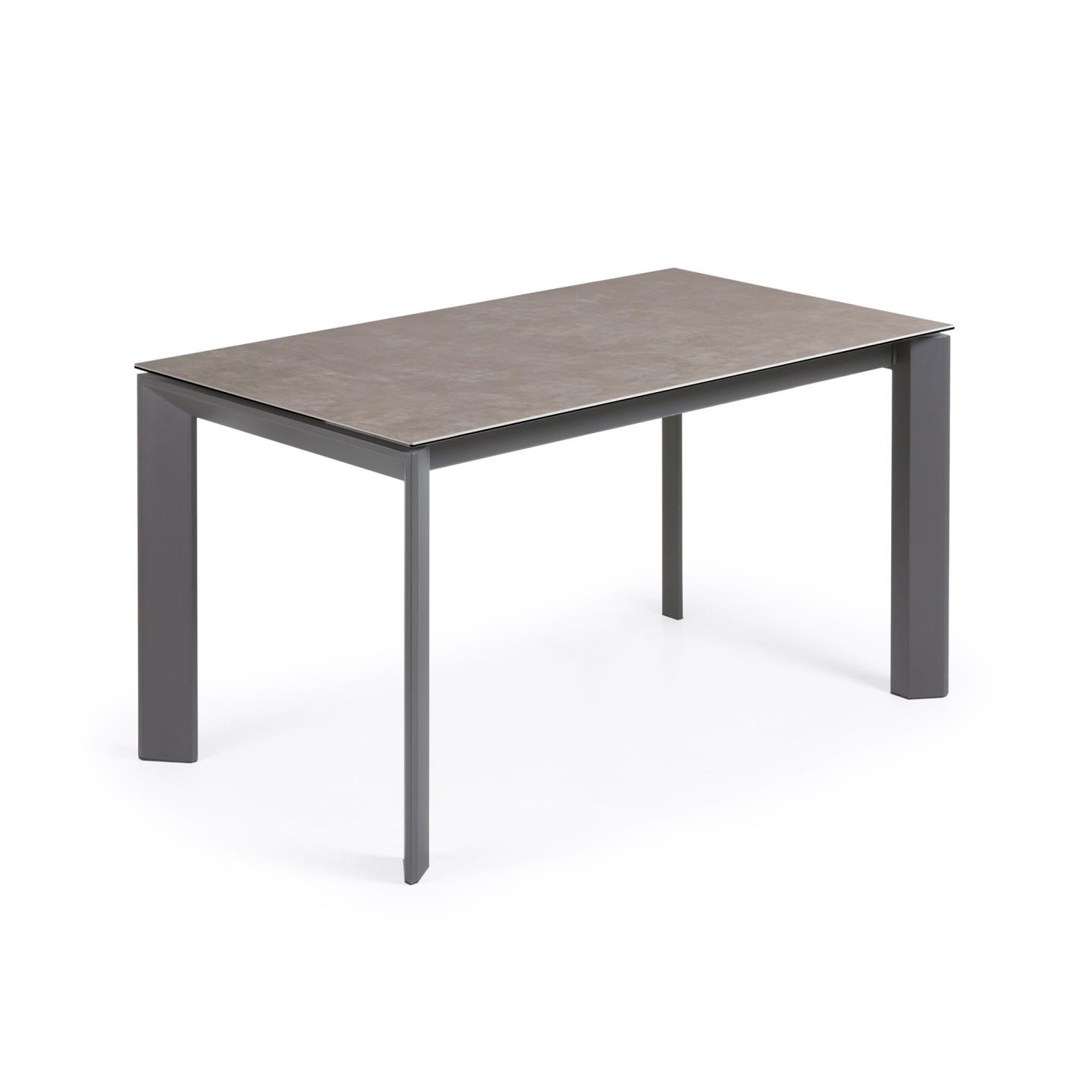 Стол Atta 140 (200) x90 графит керамика La Forma (ex Julia Grup)