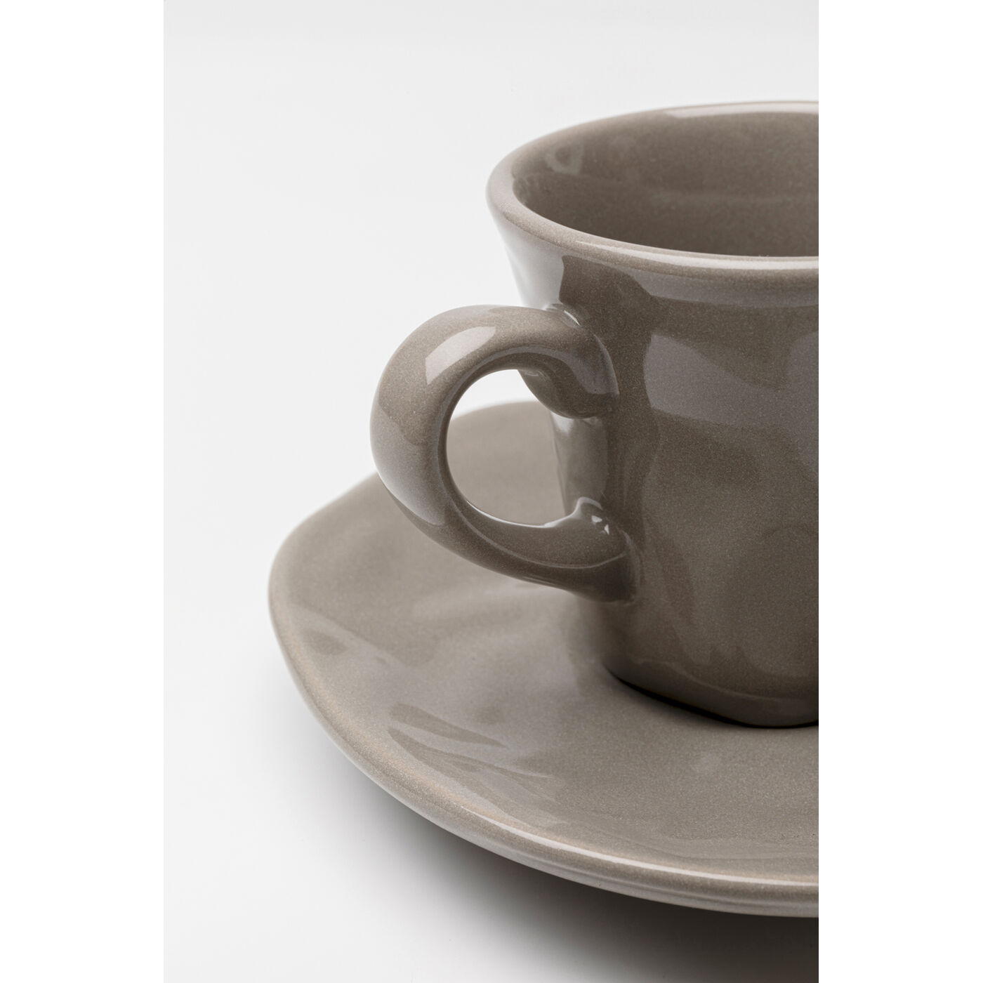 Чашка кофейная Organic Grey (2/part) KARE 58190