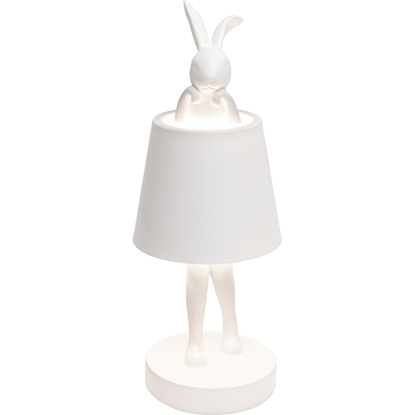 Светильник настольный Animal Rabbit LED White 29cm KARE 58317
