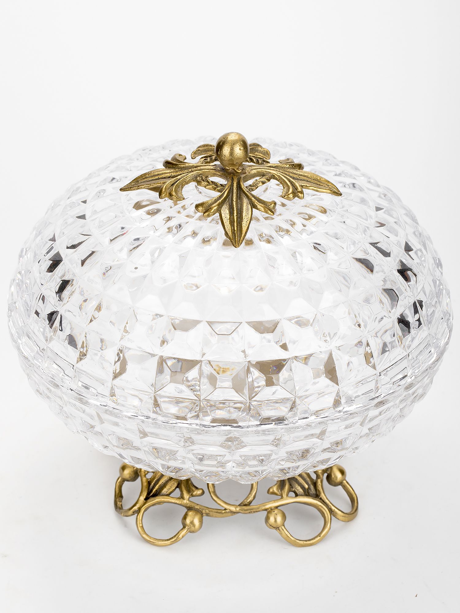 Конфетница Glasar HGL483L/GLASS