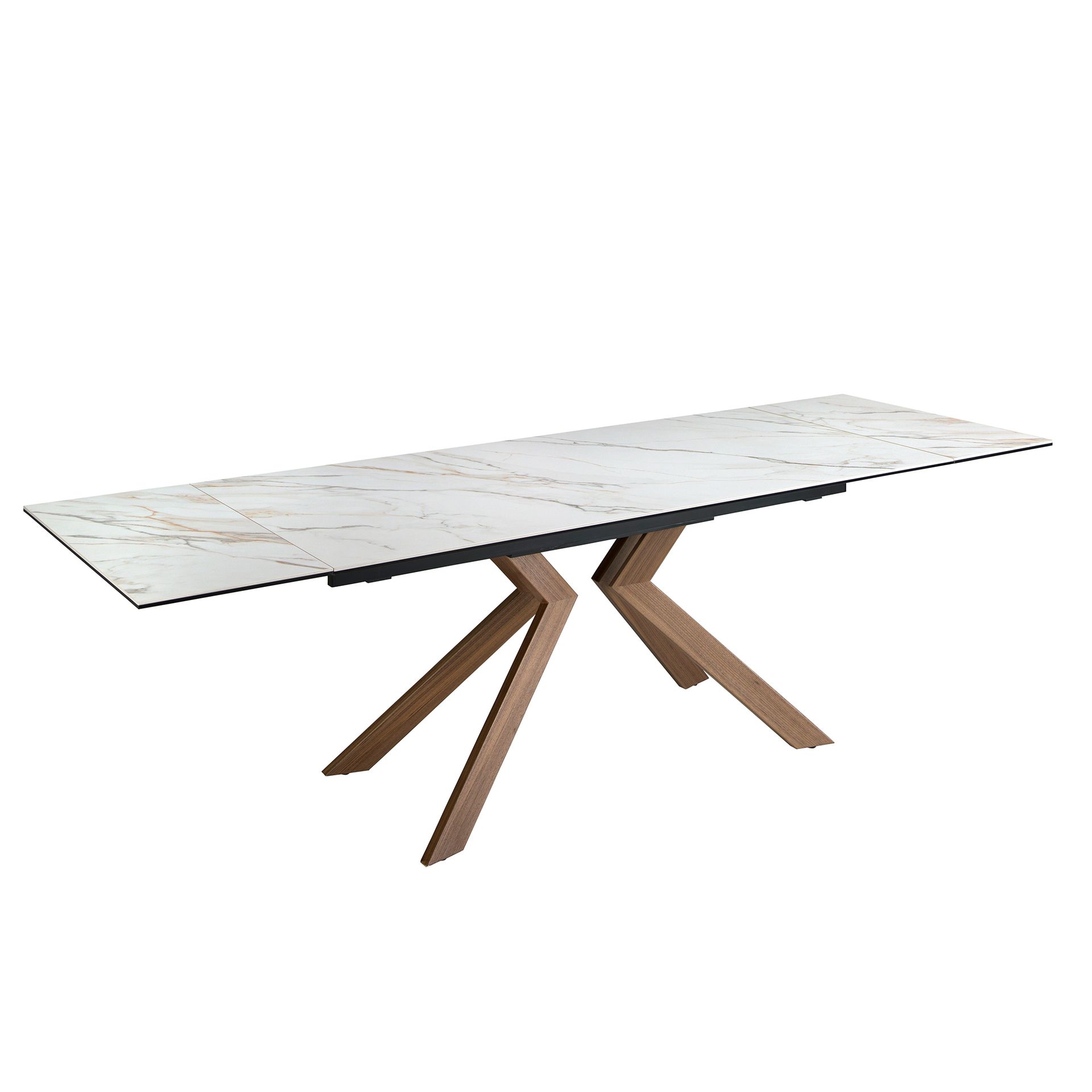 Раздвижной обеденный стол 1120/MC22079DT прямоугольный 180/220/260 x 90 x 76 cm. Angel Cerda
