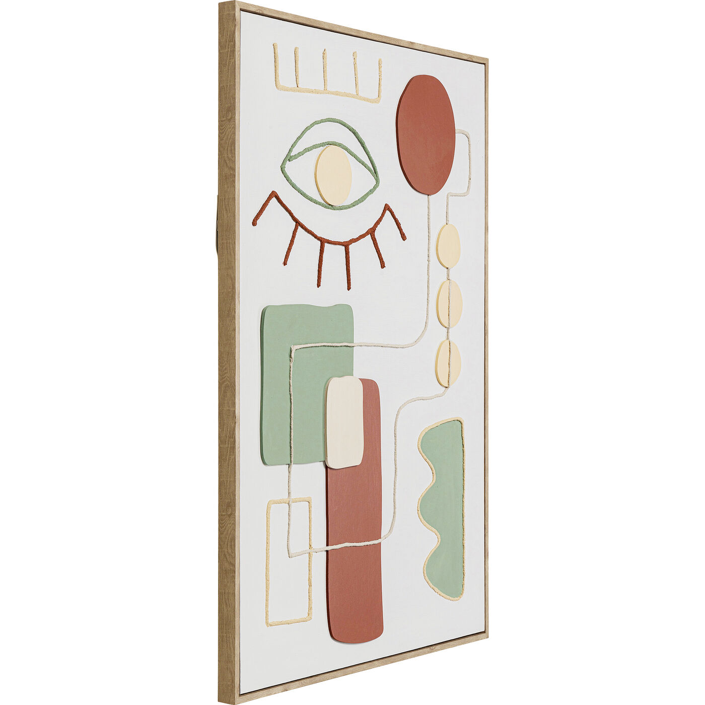 Картина на холсте Art Eye Left 60x90 см KARE 56183