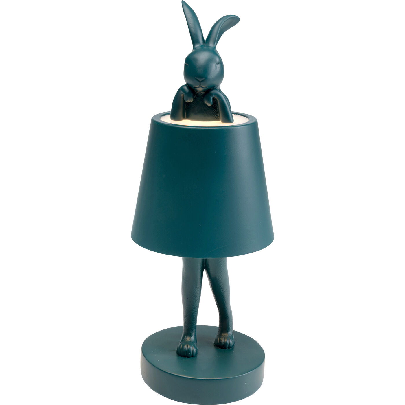 Светильник настольный Animal Rabbit LED Pink 29cm KARE 58430