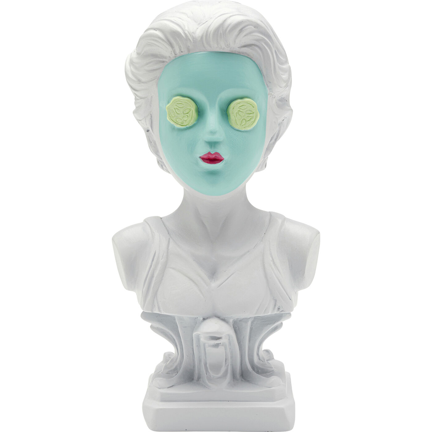 Фигура декоративная Cucumber Mask 20cm KARE 56725