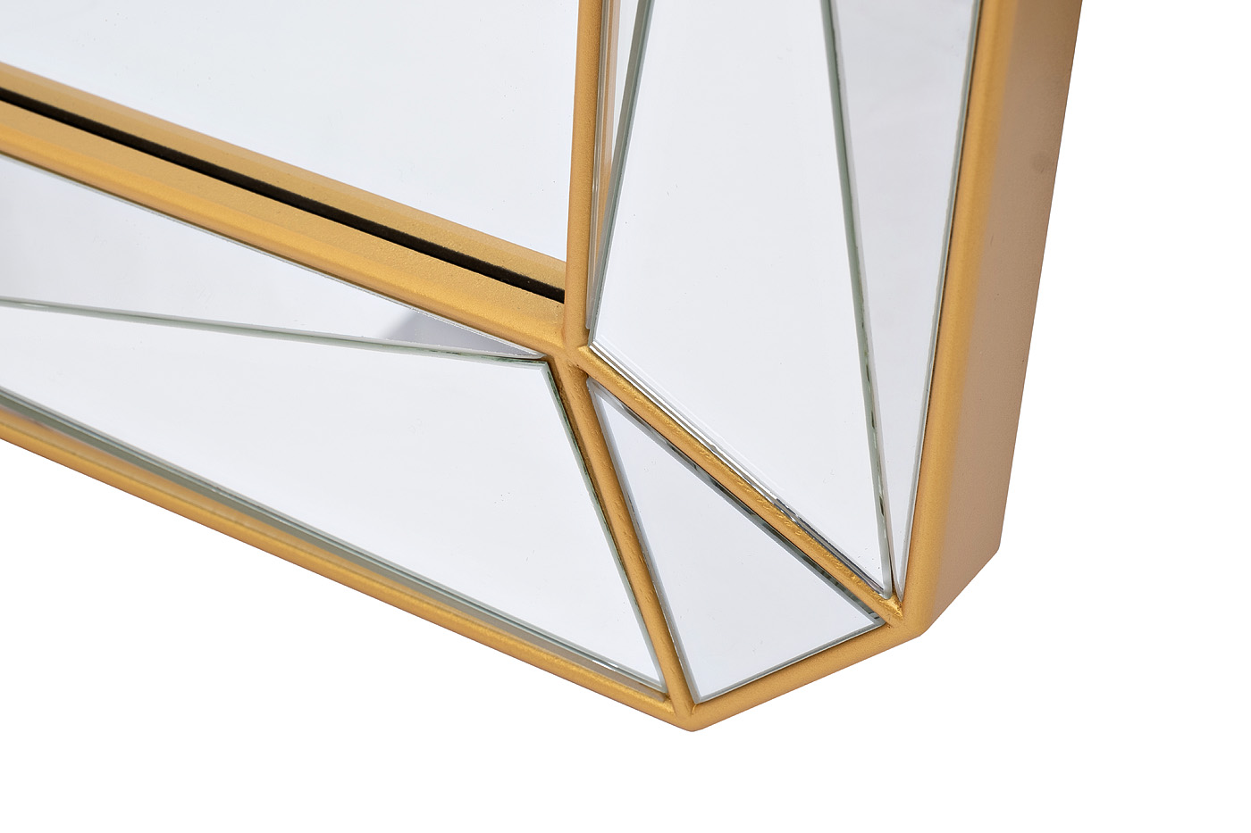 Зеркало с фактурной зеркальной отделкой Garda Decor 19-OA-9186