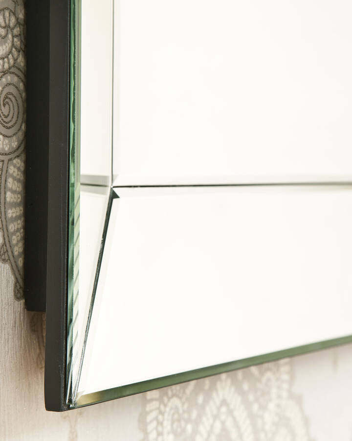 Прямоугольное настенное зеркало Гэтсби Louvre Home LHVM29