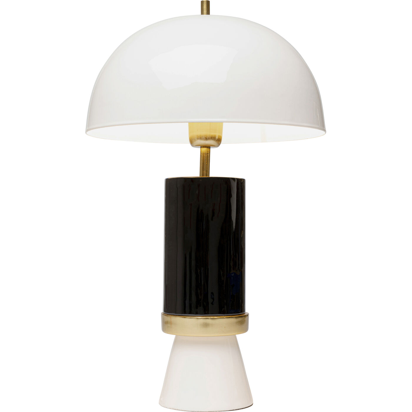 Светильник настольный Josy White Black 51cm KARE 56522