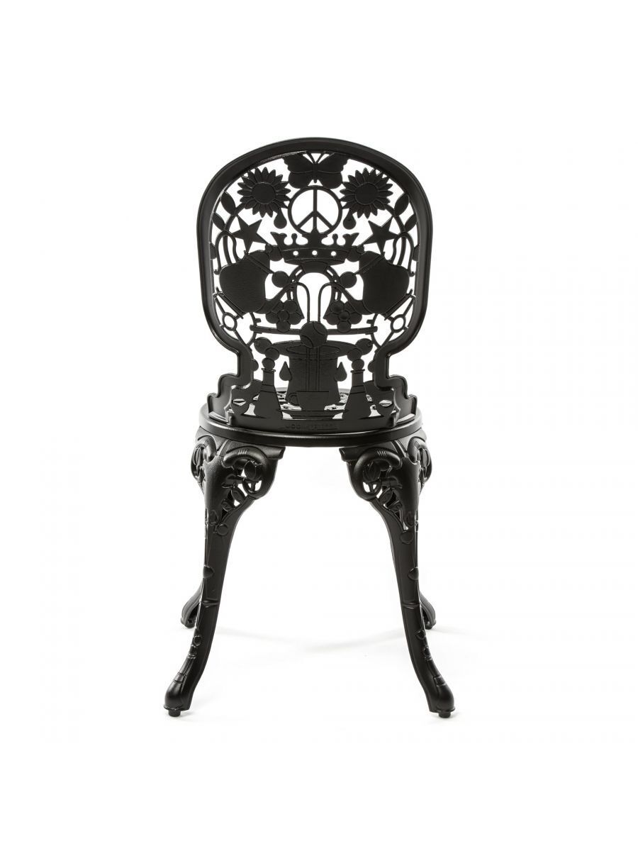 Стул Seletti Aluminium Black 18686 NER